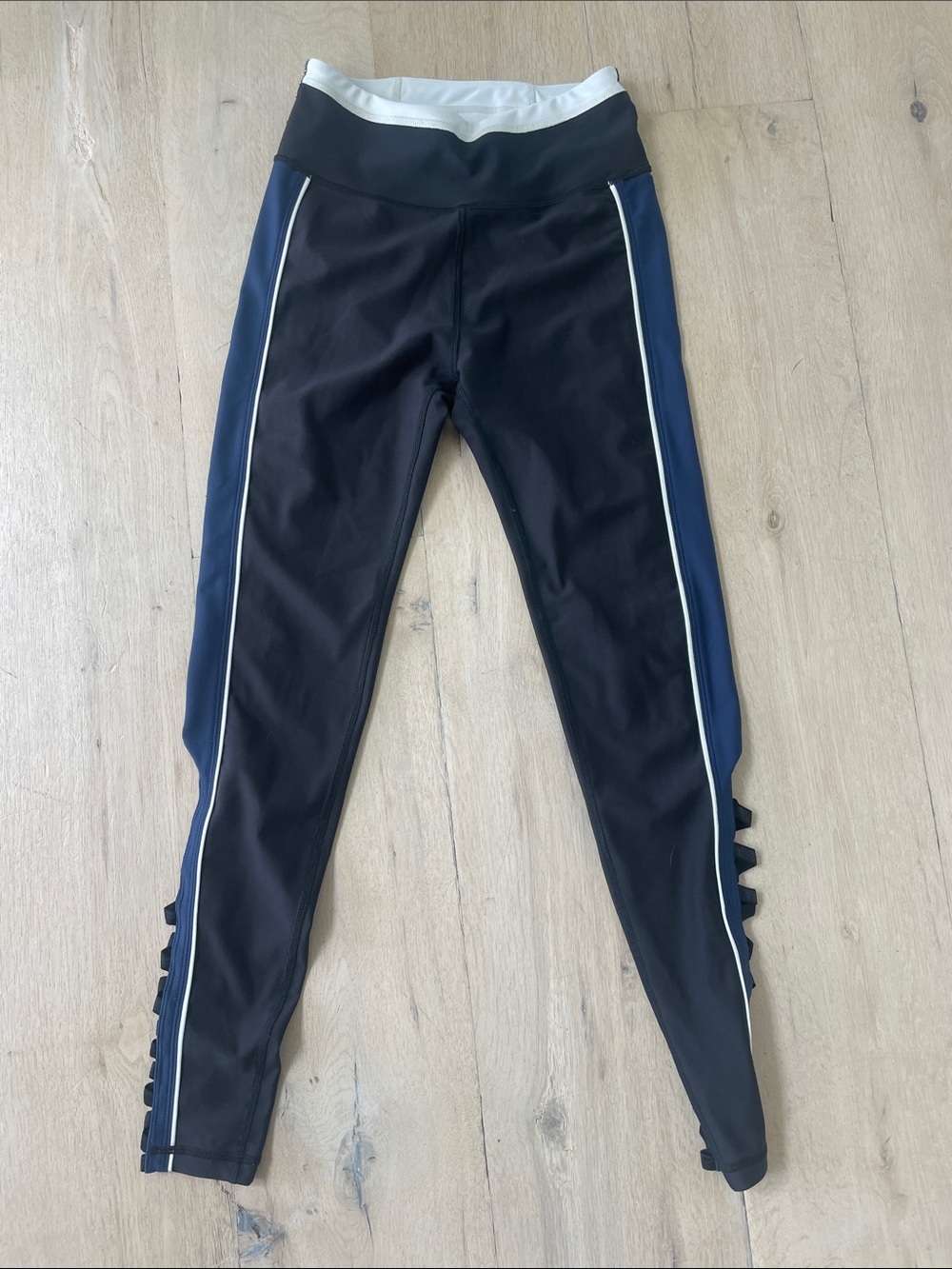 ALLFENIX Contrast Ladder Bottom Compression Legging Size XS